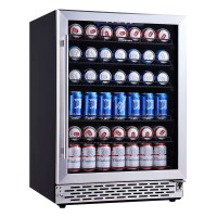 24 Inch Beverage Cooler Beer Fridge Cooler 150 Can Drinks Fridge Beverage Refrigerator Drink Cooler Beer Refrigerator