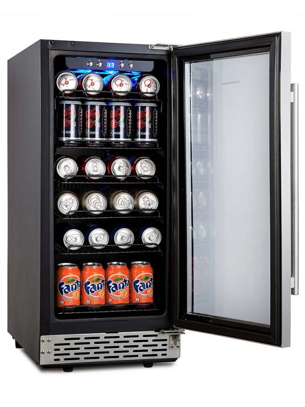 15 Inch Under The Counter Beverage Cooler Built In Beverage Coolers 96 Can Beverage Cooler Cabinet Beer Fridge Drinks Fridge